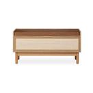 Banco Sapateira Kaki 100 cm x 40 cm
