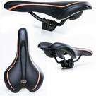 Banco Selim 280 x 170mm Premium RVS Selle Royal Com Carrinho Preto e Laranja
