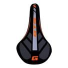 Banco Selim Gts Bicicleta Mtb Speed Exotic Laranja Preto