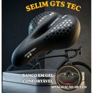Banco selim gts tech gel confortavel largo top led segurança