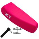 Banco Selim Mobilete Para Bicicleta +2 Presilhas Fixação Rosa Banco Selim Mobilete Para Bicicleta +2 Presilhas Fixação Rosa