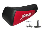 Banco selin de mobilete para bicicleta bike bmx com costura egipiciana presilha d3 e canote