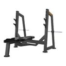 Banco Supino Reto Com Rack Integrado Olympic Flat Bench LT2043 LuminaFIT