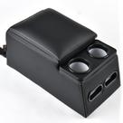 Banco traseiro universal Car Center Console Coverado Preto