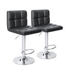 Bancos de bar Homall Modern PU em couro PU giratório ajustável x2