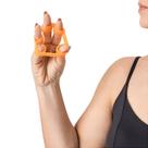 Band de Resistência para Dedos em Silicone - Treinamento e Reabilitação
