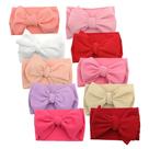 Banda de cabelo KIDOCHEESE Big Bow, elástica de 15 cm, conjunto para meninas, 10 unidades Banda de cabelo KIDOCHEESE Big Bow, elástica de 15 cm, conjunto para meninas, 10 unidades
