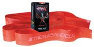 Banda de resistência Theraband CLX Fitness Level 3 vermelha