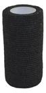 Bandagem autoadesiva flexível preto 4,5mx10cm - AGROZOOTEC