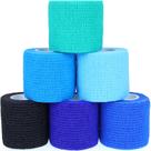 Bandagem Autoadesiva KEQCQE 2 Polegadas Azul, 6 Rolos Bandagem Autoadesiva KEQCQE 2 Polegadas Azul, 6 Rolos