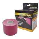BANDAGEM DERMATAPE FUNCIONAL ELASTICA - ROSA 5m X 5CM
