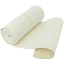 Bandagem Elástica 15cm x 1,30m Média compressão Atadura Natural compressa redução inchaços varizes