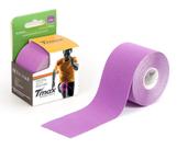 Bandagem Elástica Adesiva Funcional Kinesio TMAX Lilás