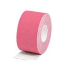Bandagem Elástica Adesiva Kinésio Tape 5cmx5m Cor Rosa