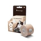 Bandagem Elástica Adesiva Kinesiológica Alivia Dor 5m x 5cm Dellamed 1 Rolo