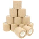 Bandagem Enfaixada KEQCQE 5 cm Bege Autoadesiva 12 Rolos
