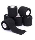 Bandagem Fita Elástica Adesiva Preta 5 x 4,5 mts Kit 6 Unds Bandagem Fita Elástica Adesiva Preta 5 x 4,5 mts Kit 6 Unds