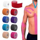 Bandagem Fita Kinesio Elástica Fisioterapia Treinamento 5 mts