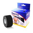 Bandagem Funcional Elástica Preta 5cm x 5mt Dermatape