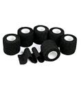 Bandagem Kit 6 Fitas Adesivas cor Preta Esportiva 5x4,5 mts