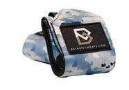 Bandagens de Punho Bay Wrist Wraps Ajustáveis 46 cm Camuflagem Ártica