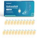 Bandagens em gel Blister Kimihome 21 PCS de hidrocolóide para pés