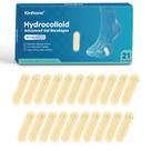 Bandagens em gel Blister Kimihome Hydrocolloid 21 unidades para pés