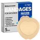 Bandagens impermeáveis Bioemmalab Large 7x7cm Silicone Foam (5)