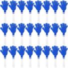 Bandalos de mão ZCYSRLQIN 24 peças de 19 cm, azul, branco, plástico