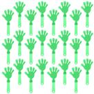 Bandalos de mão ZCYSRLQIN verde limão 19 cm, 24 peças de lembrancinhas de festa