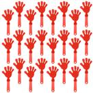 Bandalos de mão ZCYSRLQIN Vermelho Coral 19 cm Plástico 24 unidades Bandalos de mão ZCYSRLQIN Vermelho Coral 19 cm Plástico 24 unidades