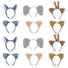 Bandana Animal Ears Haploon Jungle Cat 12 peças para crianças