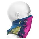 Bandana Buff Balaclava Face Protection Poliamida Mar Negro UV+ Pesca Ciclismo