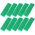 Bandana de algodão Mallofusa, basquete esportivo, 10 peças, verde Bandana de algodão Mallofusa, basquete esportivo, 10 peças, verde