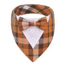 Bandana de smoking ADOGGYGO Fall Dog com gravata borboleta XL