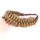 Bandana DIGUAN Messy Wide, 2 fios, cabelo sintético, loiro