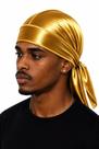 BANDANA Dureg de Cetim Premium Unissex (Dourado)