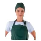 Bandana em Tecido Oxford e Ajuste na Cabeça para Cozinheiro (a) Cor:Verde escuroTamanho:Único Bandana em Tecido Oxford e Ajuste na Cabeça para Cozinheiro (a) Cor:Verde escuroTamanho:Único