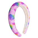 Bandana FROG SAC acolchoada para meninas com strass Rainbow Heart
