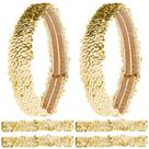 Bandana GORGECRAFT Sequin Elastic Glow Stretch para meninas