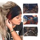 Bandana GORTIN Boho Wide African Style Turbante, pacote com 3 Bandana GORTIN Boho Wide African Style Turbante, pacote com 3