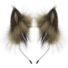 Bandana HAOAN Animal Faux Fur Fox Wolf Ear Costume Cosplay
