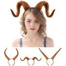 Bandana HORME Plush Antelope Ram Horns Halloween e Natal