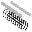 Bandana jiebor Alien Headband Martian Antennas Silver x10