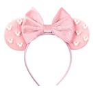 Bandana JOYFISCO Mouse Ears Shiny Bow para meninas e mulheres