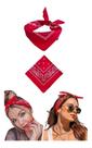 Bandana Lenço Coloridos Versátil Cowboy Masculino E Feminino