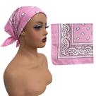 Bandana lenço de pescoço faixa de cabel máscara poliéster