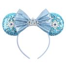 Bandana MADO Mouse Ears para mulheres/meninas Ice Blue