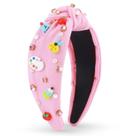 Bandana MOSOTECH Teacher Knotted Back to School Pink