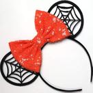 Bandana Mouse Ears CLGIFT Rainbow Sparkle Sequin Halloween